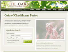 Tablet Screenshot of oaksofchevithornebarton.com